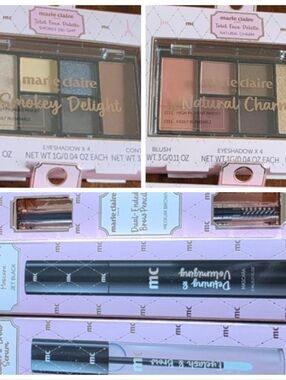 NWT Marie Claire Eye Cosmetics Lot of 5 products: